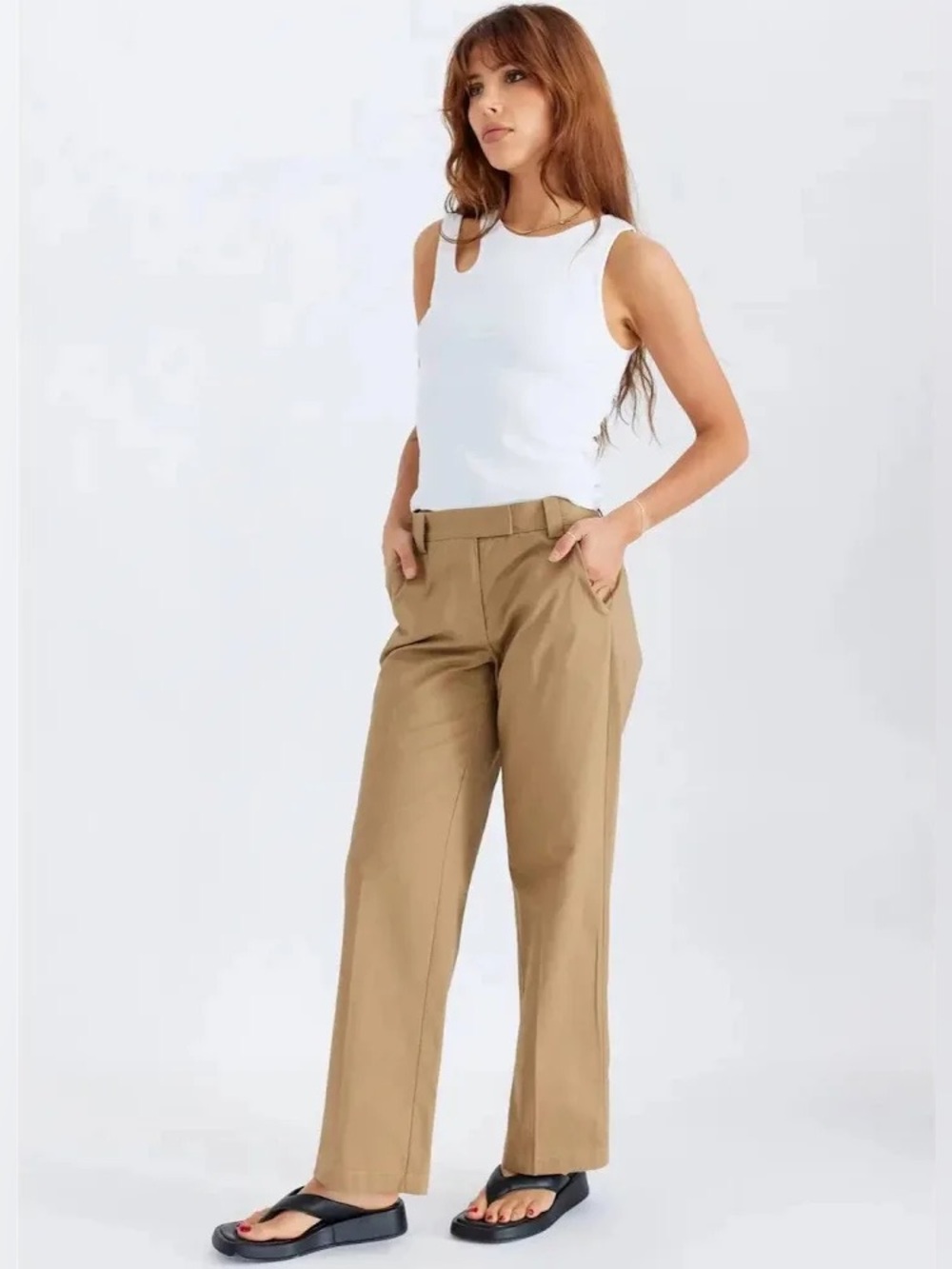 ALL ROW THE PARDIS PANTS NWOT Medium Business casual